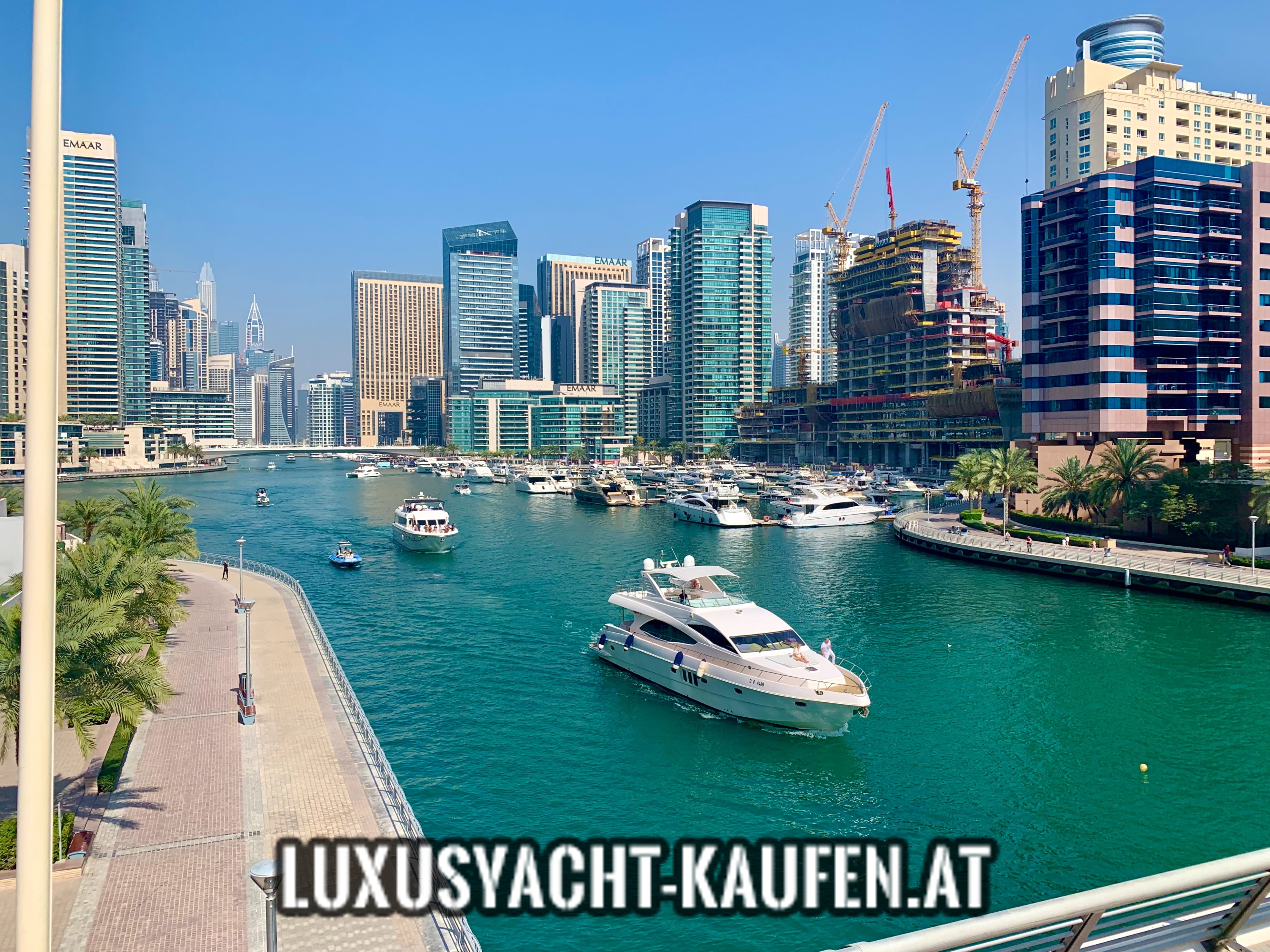 Dubai Luxus Yacht mieten